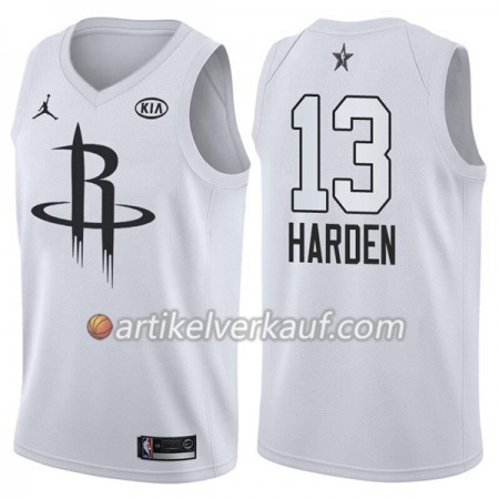 NBA Houston Rockets Trikot James Harden 13 2018 All-Star Jordan Brand Weiß Swingman - Herren